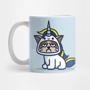 Grumpy Unicorn Cat Mug